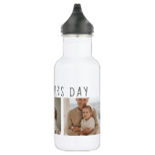 Moderne collage foto's & Happy Fathers Day Best Gi Waterfles (Rechts)