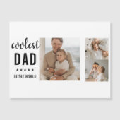 Moderne Collage Photo Happy Fathers Day Gift (Voorkant)