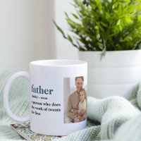 Moderne Collage Photo Happy Fathers Day Gift