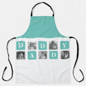 Moderne Collage Photo Happy Fathers Day Gift Schort (Voorkant)