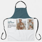 Moderne Collage Photo Happy Fathers Day Gift Schort (Voorkant)