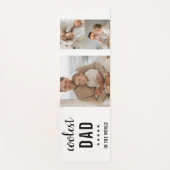 Moderne Collage Photo Happy Fathers Day Gift Yogamat (Voorkant)