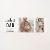 Moderne Collage Photo Happy Fathers Day Gift Yogamat (Voorkant (horizontaal))