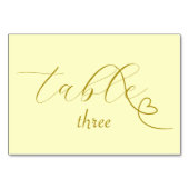 Moderne Colorblock Wedding | botergeel Kaart (Voorkant)