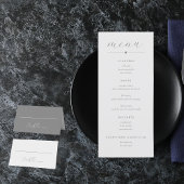 Moderne Colorblock Wedding | Light Silver
