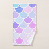 Moderne Coloré Jolie Sirène Motif sans couture (Serviette à main)