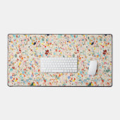 Moderne coloré Pastel Terrazzo Motif (Clavier et souris)