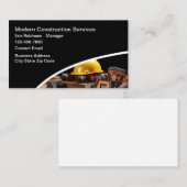 Moderne constructie Visitekaartjes Design Sjabloon (Voorkant / Achterkant)