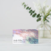 Moderne Contemporain élégant Carte de visite abstr (Debout devant)