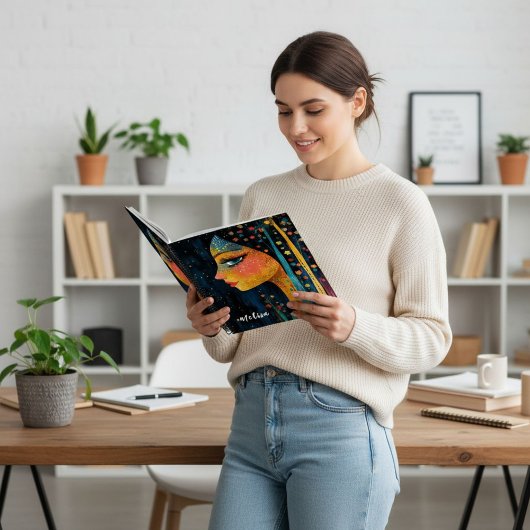 Moderne contemporain stylé cahier girly