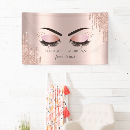 Moderne Cool Faux Lashes Roos Gold Drivers — schoo Spandoek (Insitu)