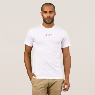 Moderne Coole Geluk T-shirt