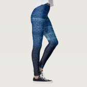 Moderne, coole spijkerbroek | Dream Abstracte Legg Leggings (Rechts)