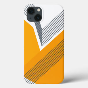 Moderne, coole, trendy, stedelijke, eenvoudige geo iPhone 13 hoesje