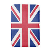 moderne coole union jack flag londen on mode badmat (Voorkant Verticaal)