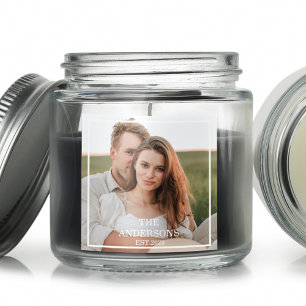 Moderne couponfoto's en minimumeisen voor familie vierkante sticker