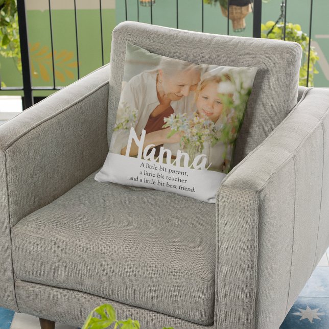 Moderne | Coussin décoratif photo Nanna (Créateur téléchargé)