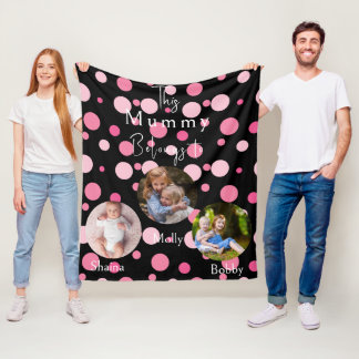 Moderne couverture élégante en polaire minimale 3