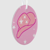 Moderne Cowgirl Casquette occidentale rose (devant)