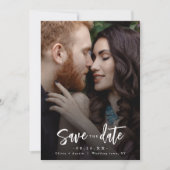 Moderne CPU-script minimaliseer de datum Save The Date (Voorkant)