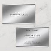 Moderne Creative Light en Shadow Professional Top Visitekaartje (Voorkant / Achterkant)