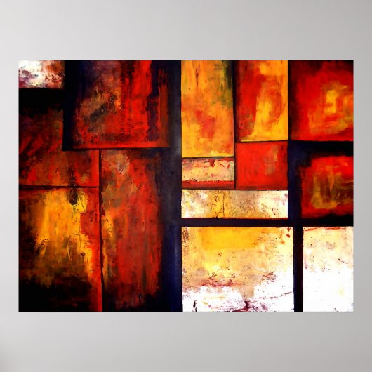 Moderne Creative Professional Abstract Artwork Poster (Voorkant)