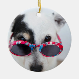 Moderne Creëer Uw Eigen Aangepaste Foto Keramisch Ornament