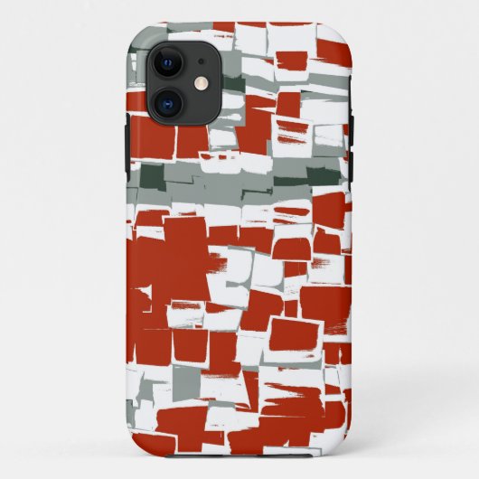 Moderne cubistische achtergrond Case-Mate iPhone case (Achterkant)