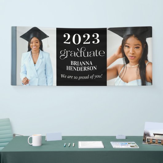 Moderne Custom Afstuderen Banner (Beurs)