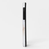 Moderne Custom Een Foto Wit Gradiënt iPhone Ca Case-Mate iPhone Case (Achterkant/links)