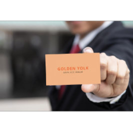 Moderne Custom Egg Dealer Bedrijfsnaam met adres Visitekaartje