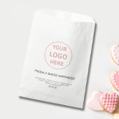 Moderne Custom Logo Bakery Paper Bag Bedankzakje