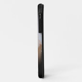 Moderne Custom One Photo Zwart Gradient iPhone CA Case-Mate iPhone Case (Achterkant/links)