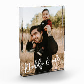 Moderne Custom Simple Daddy en mij Fotogalerij Fotoblokken (Links)