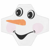 Moderne Cute Custom Snowman visage Winter Party (Plat)