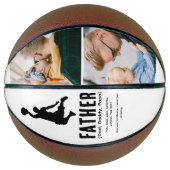 Moderne Cute FATHER Definition 2 Foto Basketbal (Voorkant)