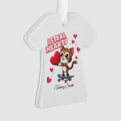 Moderne Cute Valentine Ornements pour Girfriend (devant)