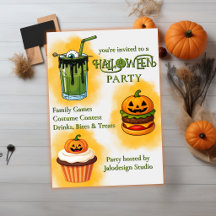 Moderne Cute Zakelijke Halloween Feest