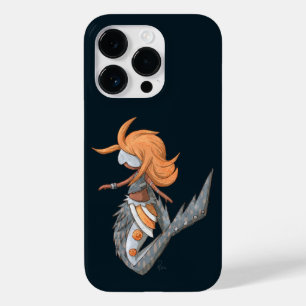 Moderne Cyberpunk Zeemeermin Geïllustreerd Case-Mate iPhone 14 Pro Hoesje