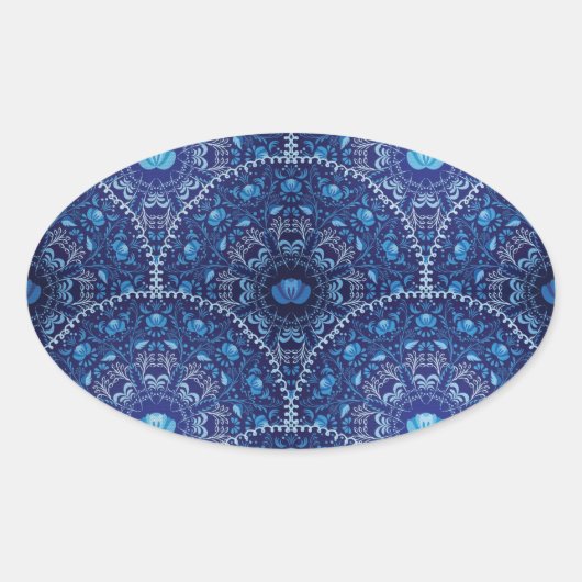 Moderne CYO - Ovale Sticker (Voorkant)