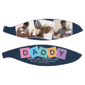 Moderne DADDY 1st Fathers Day Photo Keepomwille Basketbal (Panelen)