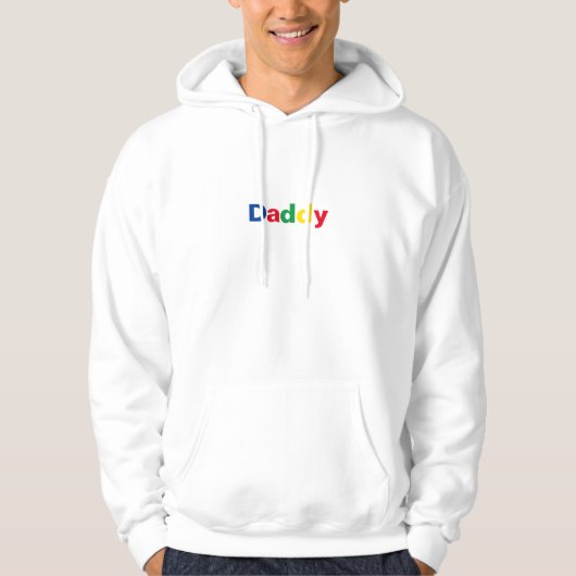 Moderne Daddy Hoodie (Voorkant)