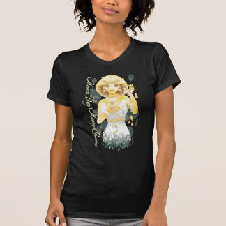 Moderne dag geldgodin — donker shirt