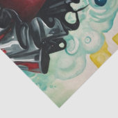 Moderne dag verachtelijk stijlvolle heks decoupage tissuepapier (Detail)