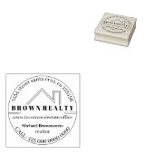 Moderne dakbedekking 	rubberstempel (Gestempeld)