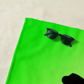 Moderne Dancer van het Lusje met Citaat Strandlaken (In situ)