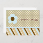 Moderne dankjewel notities (Voorkant / Achterkant)