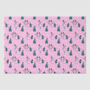 Moderne Dansers Cadeauverpakking Set Tissuepapier