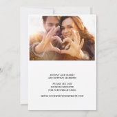 Moderne de Aangepaste Foto van het Manuscript spar Kaart (Achterkant)