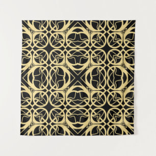 moderne deco abstracte geometrische zeemijlen wandkleed